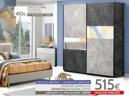 Mondo Convenienza Camera completa donatella senza letto offerta