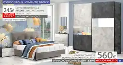 Mondo Convenienza LETTO MATRIMONIALE SELENE CON CONTENITORE offerta