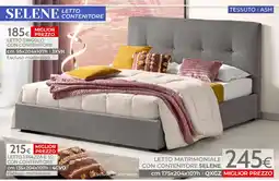 Mondo Convenienza LETTO CON CONTENITORE SELENE offerta