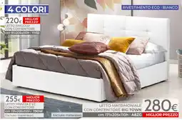 Mondo Convenienza LETTO SINGOLO CON CONTENITORE offerta