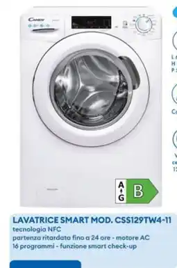 MD Discount Candy lavatrice smart mod. CSS129TW4-11 offerta