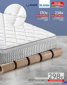 Mondo Convenienza Cosmob matrimoniale offerta