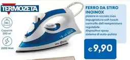 MD Discount Termozeta ferro da stiro inoinox offerta