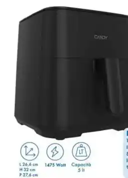 MD Discount Candy friggitrice ad aria mod. CCAF011 offerta