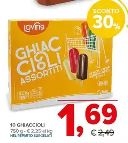 Todis Ghiaccioli assortiti Loving offerta