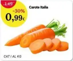Re Mercato Lucrezia Carote Italia offerta