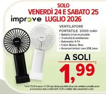 VENTILATORE PORTATILE improve