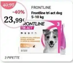 Re Mercato Lucrezia Frontline tri act dog offerta