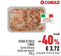 Conad City KEBAB DI POLLO CONAD offerta