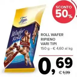 Todis Tage Wafer Rolls offerta