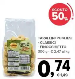 Todis Tarallini Pugliesi Forno offerta