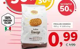 Todis Frollini Oswego offerta