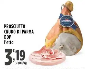 Rossotono Carrefour Prosciutto Crudo di Parma DOP offerta
