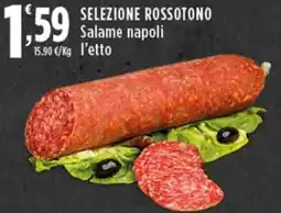 Rossotono Carrefour SELEZIONE ROSSOTONO Salame napoli offerta