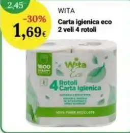 Re Mercato Lucrezia Wita Carta Igienica eco offerta