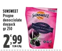 Rossotono Carrefour SUNSWEEET Prugne denocciolate offerta