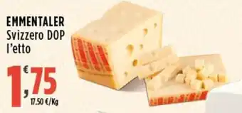 Rossotono Carrefour EMMENTALER Svizzero DOP offerta