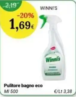 Re Mercato Lucrezia Winni's Pulitore bagno eco offerta
