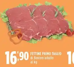 Rossotono Carrefour Fettine Primo Taglio di Bovino adulto offerta