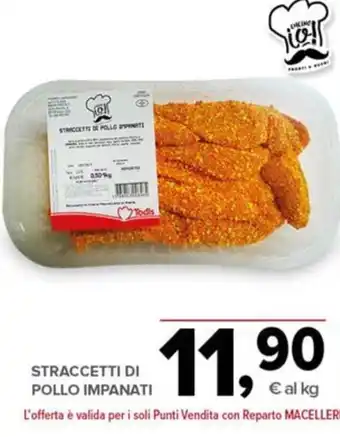 Todis Straccetti di pollo impanati offerta