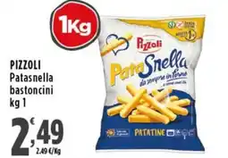 Rossotono Carrefour PIZZOLI Patasnella bastoncini offerta