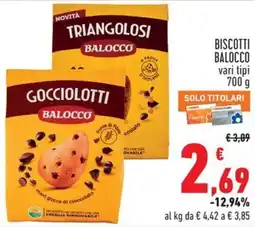 Conad City Biscotti Balocco offerta