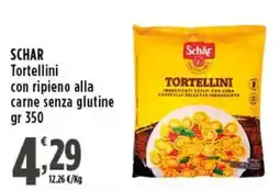 Rossotono Carrefour SCHAR Tortellini con ripieno alla carne senza glutine offerta