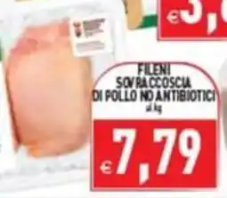 Supermercati Agorà FILENI SOVRACOSCIA DI POLLO NO ANTIBIOTICI offerta