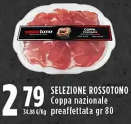 Rossotono Carrefour Coppa stagionata offerta