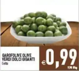 Supermercati Agorà GAROFOLIVE OLIVE VERDI DOLCI GIGANTI offerta