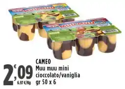 Rossotono Carrefour CAMEO Muu muu mini offerta
