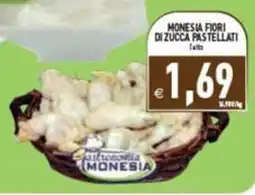 Supermercati Agorà MONESIA FIORI DI ZUCCA PASTELLATI offerta