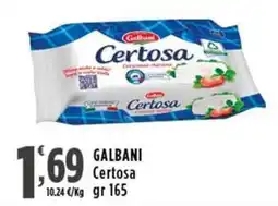Rossotono Carrefour Certosa Galbani offerta