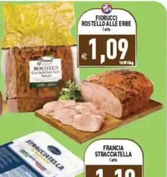 Supermercati Agorà Fiorucci Rostello alle Erbe offerta