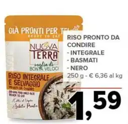 Todis NUOVA TERRA RISO INTEGRALE E SELVAGGIO offerta