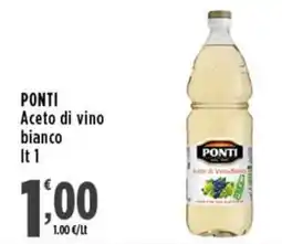 Rossotono Carrefour Aceto di vino bianco Ponti offerta