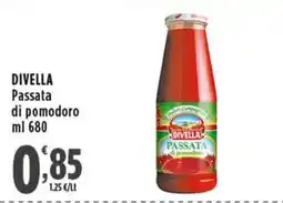 Rossotono Carrefour DIVELLA Passata di pomodoro offerta