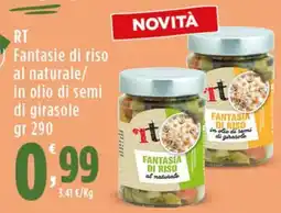 Rossotono Carrefour RT Fantasie di riso al naturale offerta