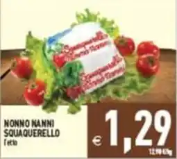 Supermercati Agorà NONNO NANNI SQUAQUERELLO offerta
