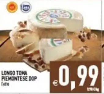 Supermercati Agorà Longo Toma Piemontese DOP offerta