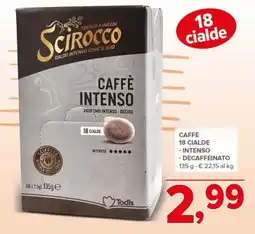 Todis Scirocco Caffè Intenso offerta