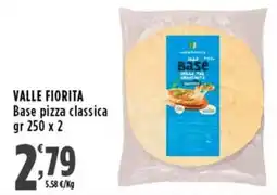 Rossotono Carrefour VALLE FIORITA Base pizza classica offerta