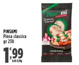 Rossotono Carrefour Pinsami Pansa classica offerta