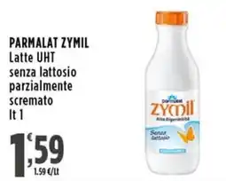 Rossotono Carrefour PARMALAT ZYMIL Latte UHT senza lattosio parzialmente scremato offerta