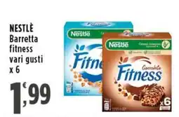 Rossotono Carrefour Barretta fitness NESTLÈ offerta