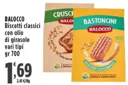 Rossotono Carrefour Biscotti classici BALOCCO offerta