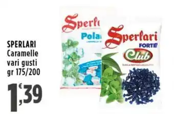 Rossotono Carrefour Sperlari Caramelle offerta