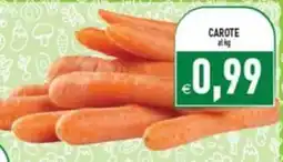 Supermercati Agorà Carote offerta