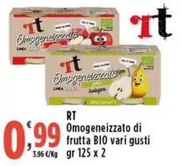 Rossotono Carrefour Omogeneizzato di frutta BIO offerta