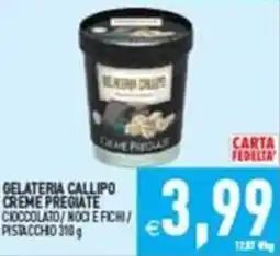 Supermercati Agorà GELATERIA CALLIPO CREME PREGIATE offerta